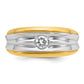 IB Goodman Two-tone Mens 1/3 carat Diamond Complete Ring - WBC