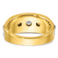 IB Goodman Two-tone Mens 1/3 carat Diamond Complete Ring - WBC