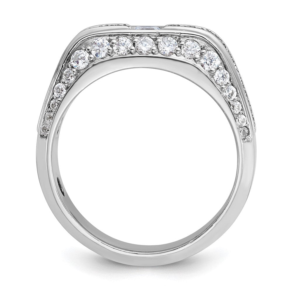 IBGoodman Men's Polished 1 7/8 Carat AA Quality Diamond Ring - WBC
