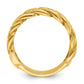 IB Goodman Mens Link Design 1/8 carat Diamond Complete Ring - WBC