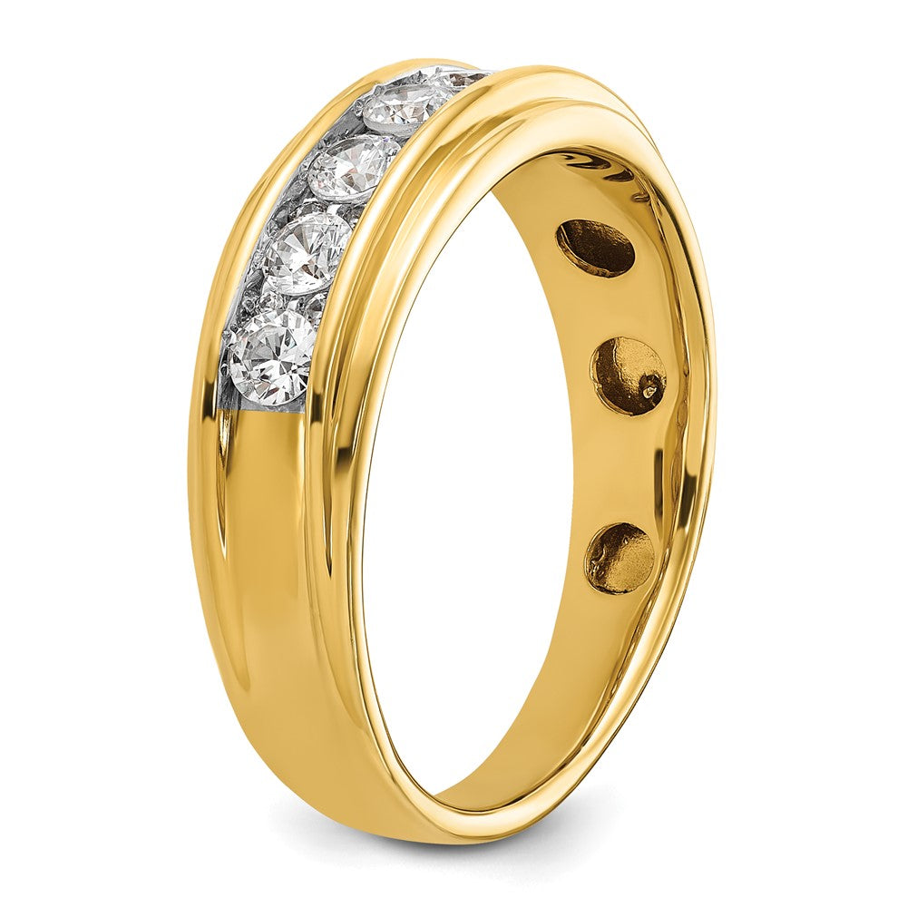 IBGoodman Men's Polished 7/8 Carat AA Quality Diamond Ring - WBC