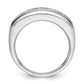 IBGoodman Men's Polished and Grooved 1 3/4 Carat AA Quality Diamond Ring - WBC