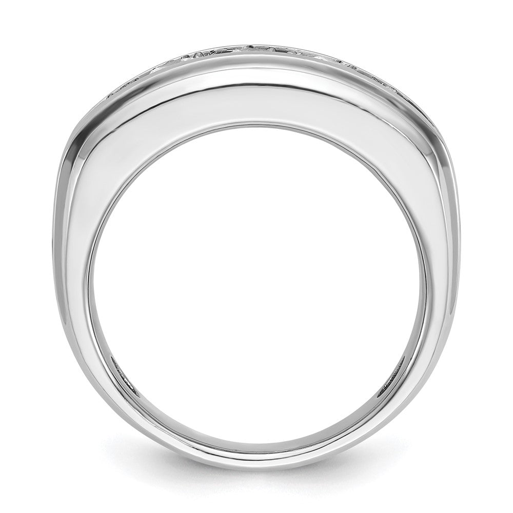 IBGoodman Men's Polished and Grooved 1 3/4 Carat AA Quality Diamond Ring - WBC