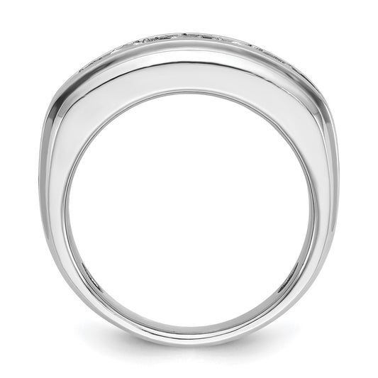 IBGoodman Men's Polished and Grooved 1 3/4 Carat AA Quality Diamond Ring - WBC