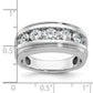 IBGoodman Men's Polished and Grooved 1 3/4 Carat AA Quality Diamond Ring - WBC