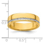 IBGoodman Polished 1/5 Carat AA Quality Diamond Row Ring - WBC
