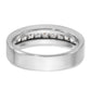 IBGoodman Men's Polished Square 11-Stone 1 Carat AA Quality Diamond Ring - WBC