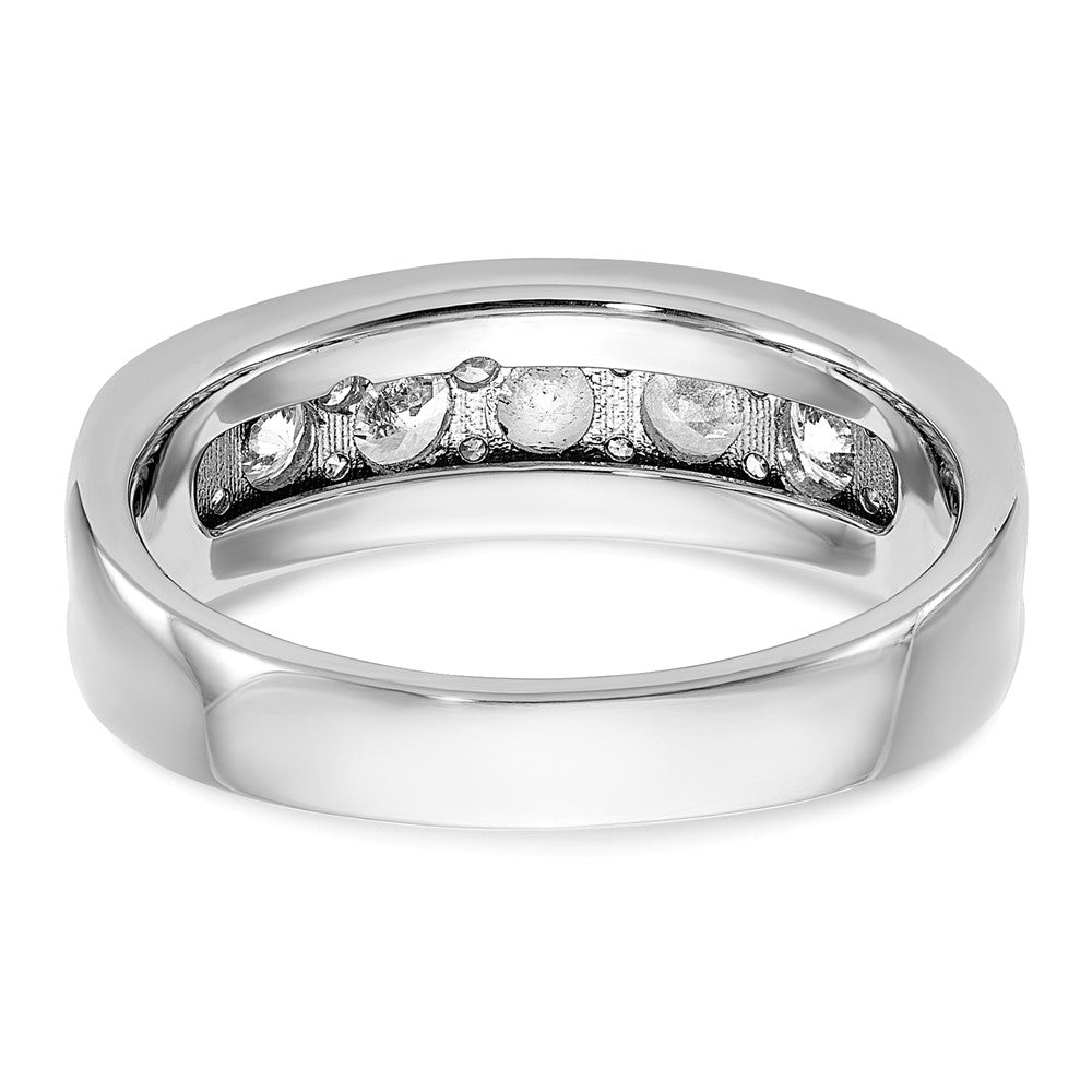 IBGoodman Men's Polished 1 Carat AA Quality Diamond Ring - WBC