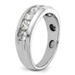 IBGoodman Men's Polished 1 Carat AA Quality Diamond Ring - WBC