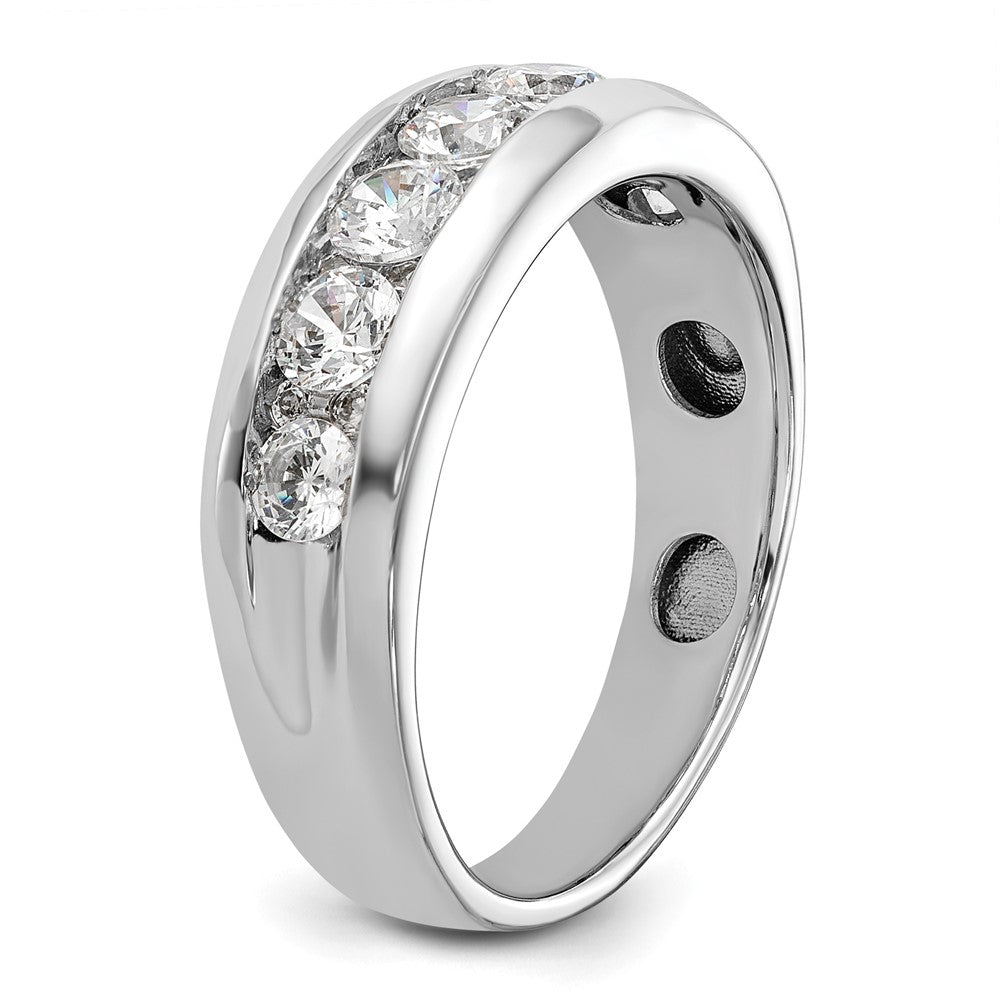IBGoodman Men's Polished 1 Carat AA Quality Diamond Ring - WBC