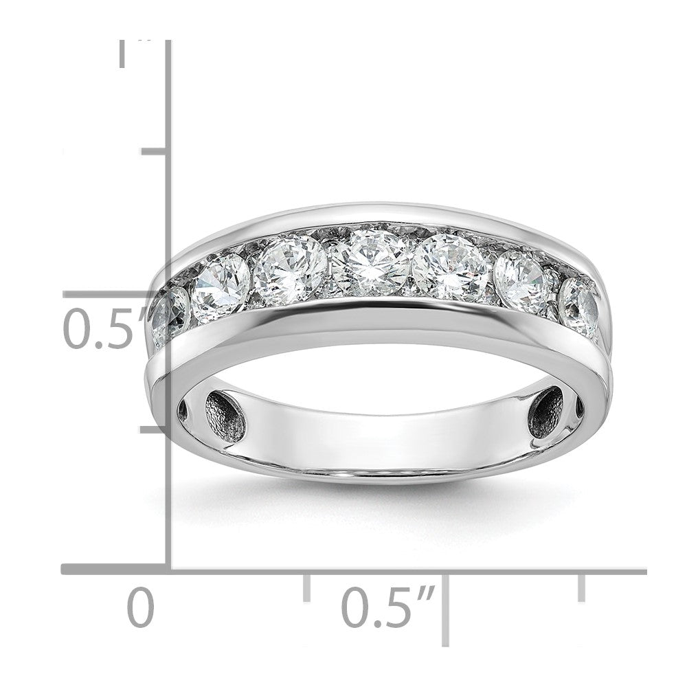 IBGoodman Men's Polished 1 Carat AA Quality Diamond Ring - WBC