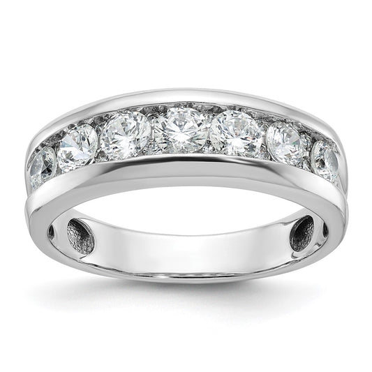 IBGoodman Men's Polished 1 Carat AA Quality Diamond Ring - WBC
