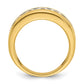 IB Goodman with Rhodium Mens Polished 1.5 Carat AA Diamond Ring - WBC