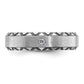 IB Goodman with Black Rhodium Mens Satin Diamond Complete Ring - WBC