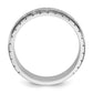 IB Goodman Mens Polished and Satin 1/4 carat Diamond Complete Ring - WBC