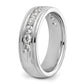IBGoodman Men's Polished and Milgrain 11-Stone 1 Carat AA Quality Diamond Ring - WBC