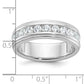 IBGoodman Men's Polished and Milgrain 11-Stone 1 Carat AA Quality Diamond Ring - WBC
