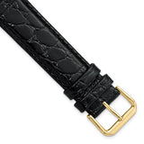 Alligator Grain Leather Replacement Watch Bands