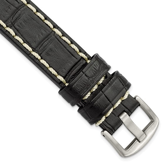 Panerai Style Alligator Grain Watch Bands