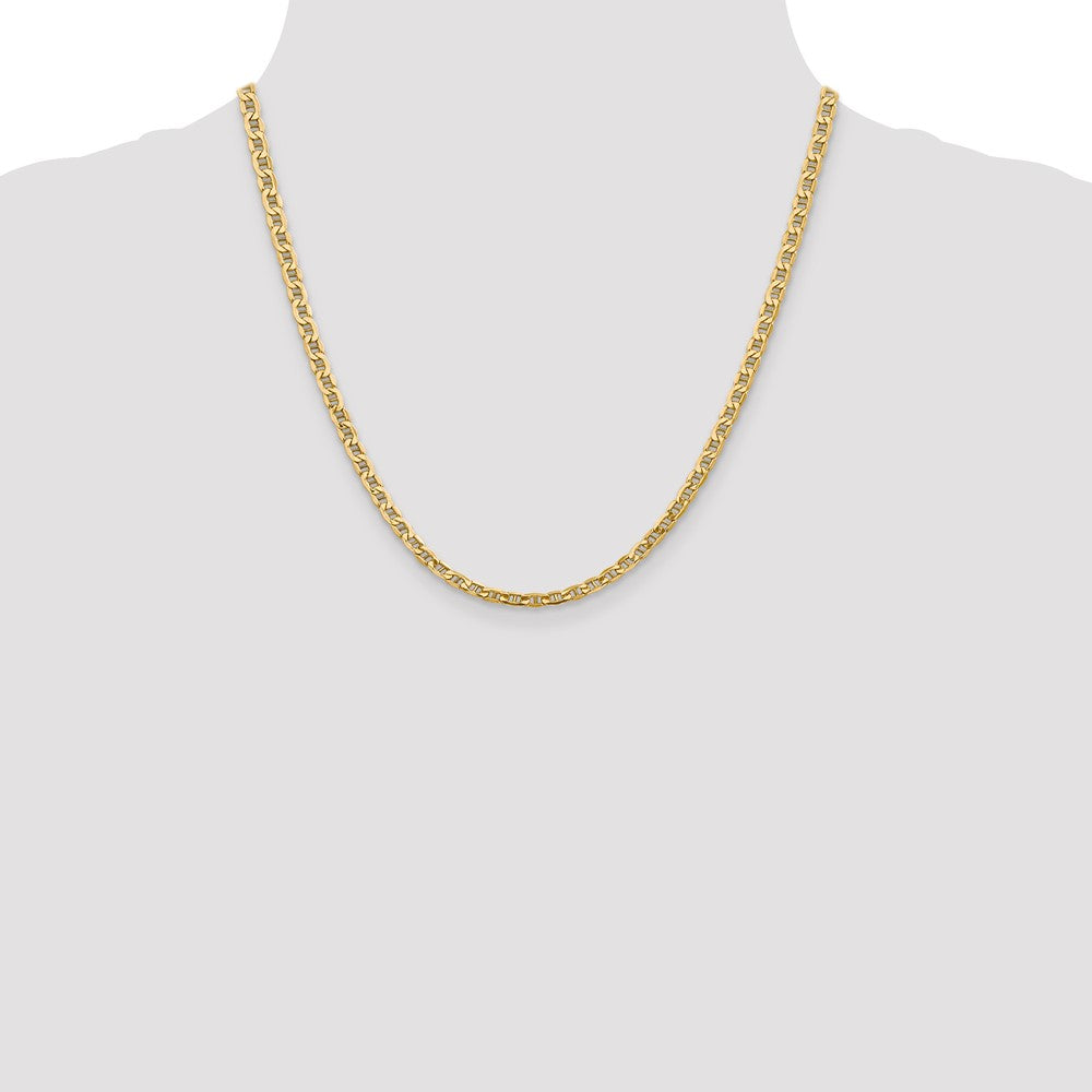 Semi-Solid Anchor with Lobster Clasp Chain - WBC