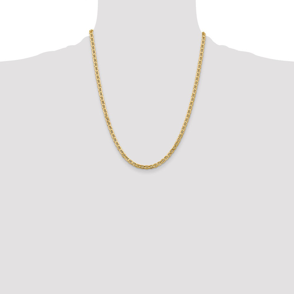 Semi-Solid Anchor with Lobster Clasp Chain - WBC