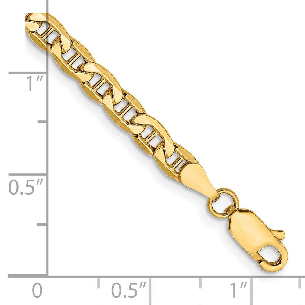 Semi-Solid Anchor with Lobster Clasp Bracelet - WBC