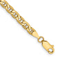 Semi-Solid Anchor with Lobster Clasp Bracelet - WBC