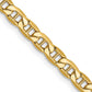 Semi-Solid Anchor with Lobster Clasp Chain - WBC