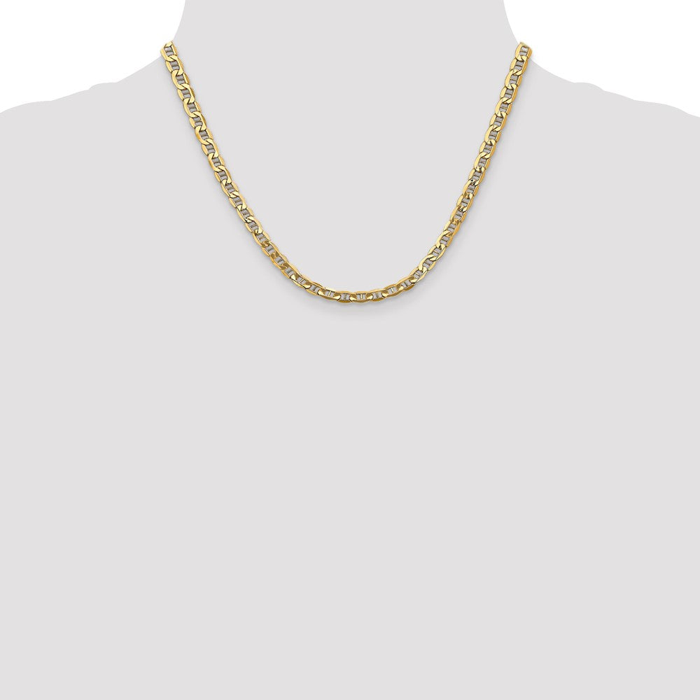 Semi-Solid Anchor with Lobster Clasp Chain - WBC
