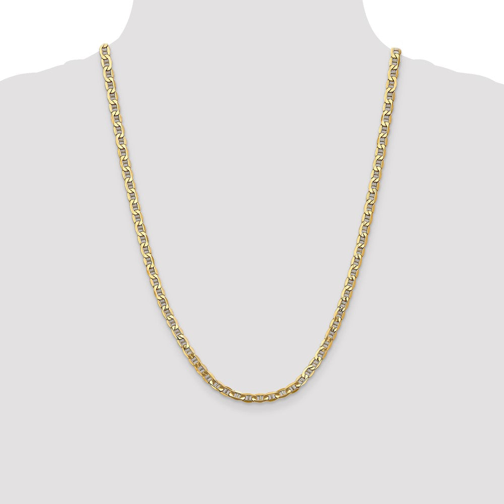 Semi-Solid Anchor with Lobster Clasp Chain - WBC