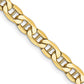 Semi-Solid Anchor with Lobster Clasp Chain - WBC