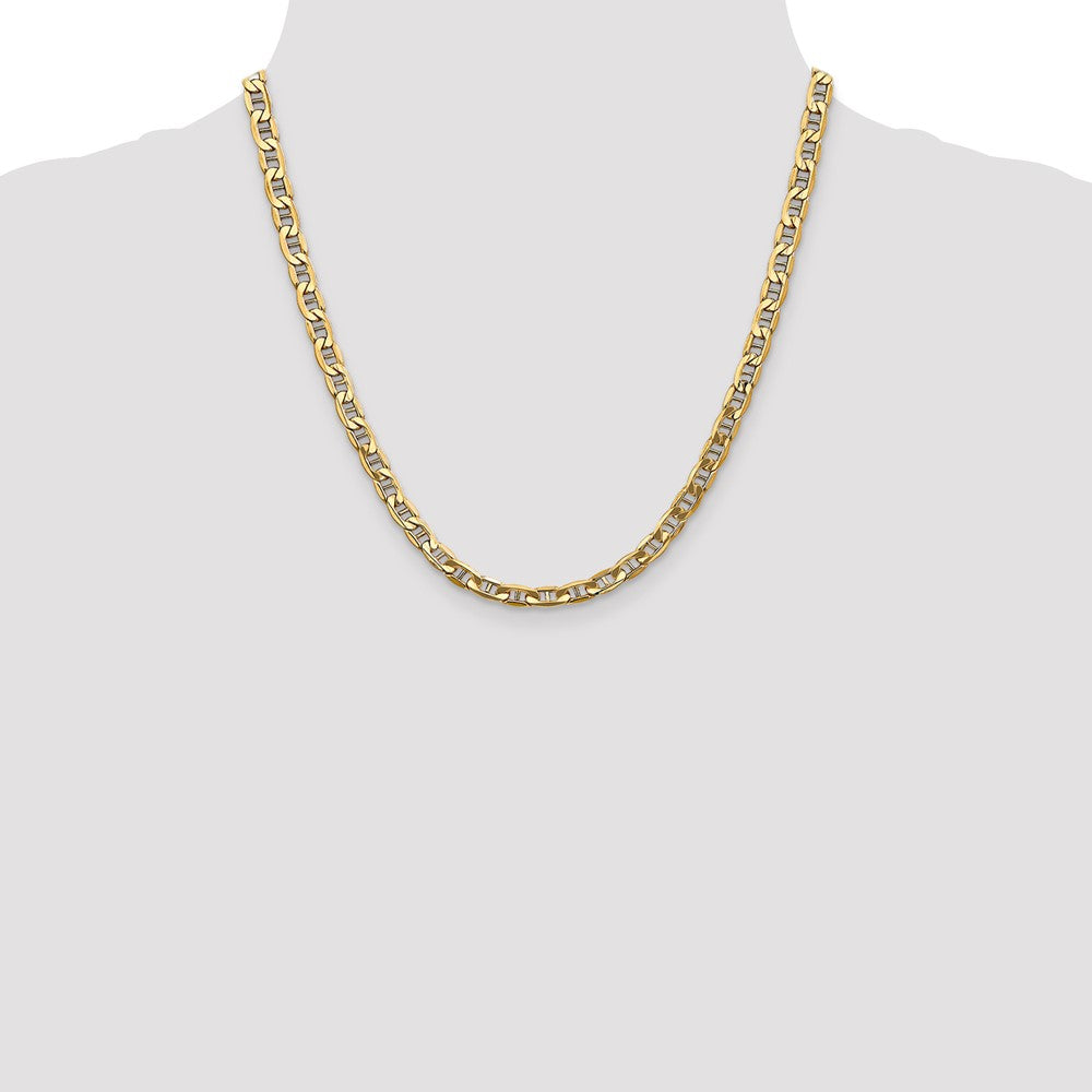 Semi-Solid Anchor with Lobster Clasp Chain - WBC