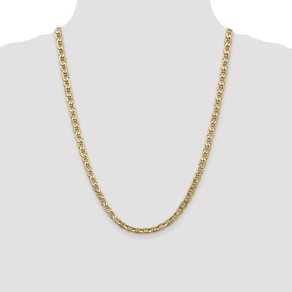 Semi-Solid Anchor with Lobster Clasp Chain - WBC