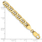 Semi-Solid Anchor with Lobster Clasp Chain - WBC