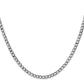Semi-Solid Curb with Lobster Clasp Chain - WBC