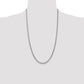 Semi-Solid Curb with Lobster Clasp Chain - WBC