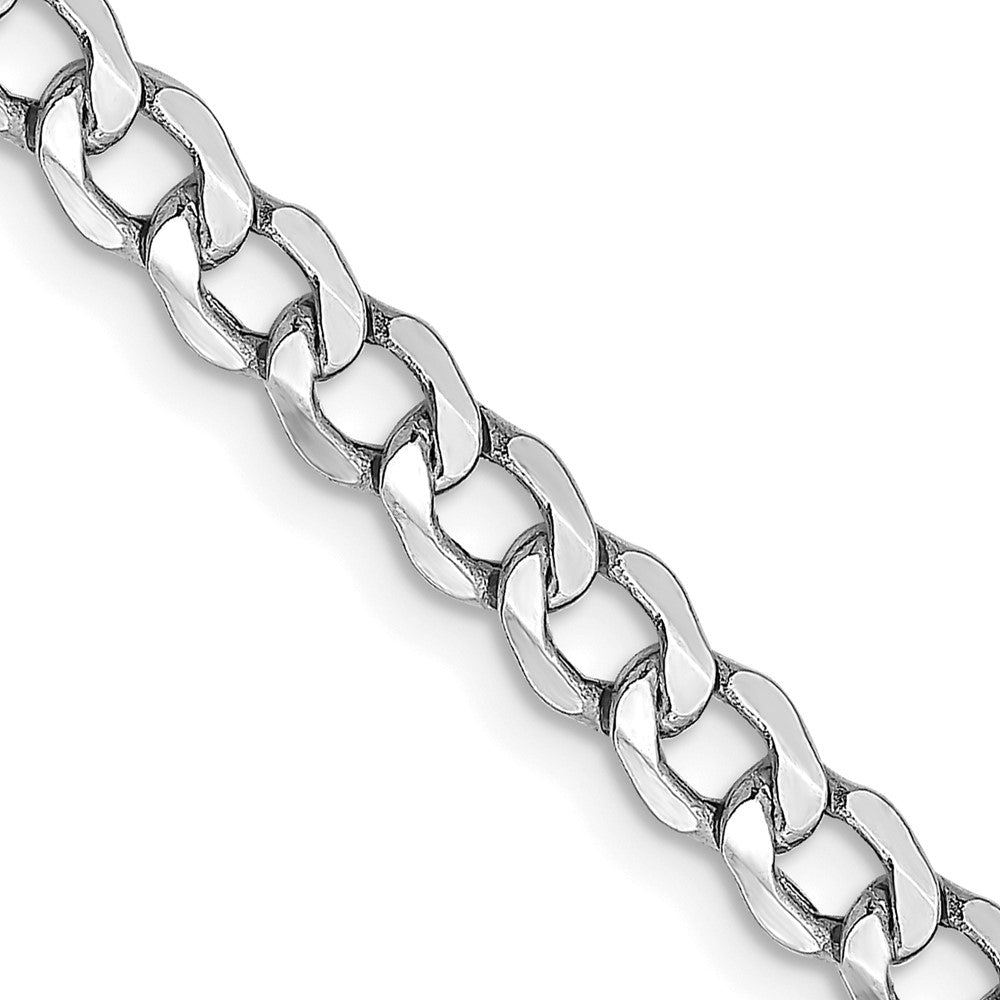 Semi-Solid Curb with Lobster Clasp Chain - WBC
