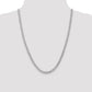 Semi-Solid Curb with Lobster Clasp Chain - WBC