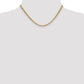 Semi-Solid Curb with Lobster Clasp Chain - WBC