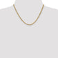 Semi-Solid Curb with Lobster Clasp Chain - WBC