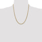 Semi-Solid Curb with Lobster Clasp Chain - WBC
