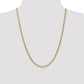 Semi-Solid Curb with Lobster Clasp Chain - WBC