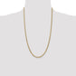 Semi-Solid Curb with Lobster Clasp Chain - WBC