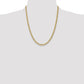 Semi-Solid Curb with Lobster Clasp Chain - WBC