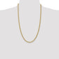 Semi-Solid Curb with Lobster Clasp Chain - WBC