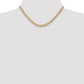 Semi-Solid Curb with Lobster Clasp Chain - WBC