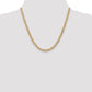 Semi-Solid Curb with Lobster Clasp Chain - WBC