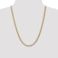 Semi-Solid Curb with Lobster Clasp Chain - WBC
