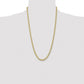 Semi-Solid Curb with Lobster Clasp Chain - WBC