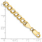 Semi-Solid Curb with Lobster Clasp Bracelet - WBC